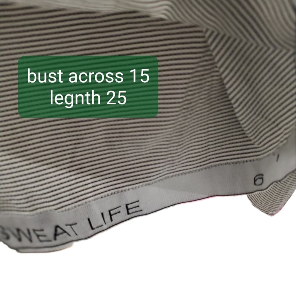 lululemon swiftly top 6 striped - Picture 4 of 4